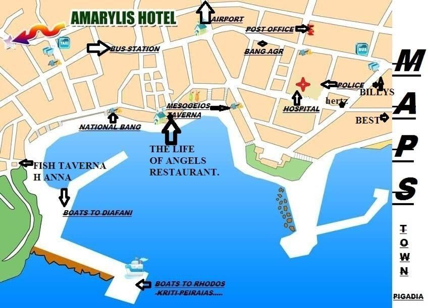 Amaryllis Hotel Karpathos Exterior foto